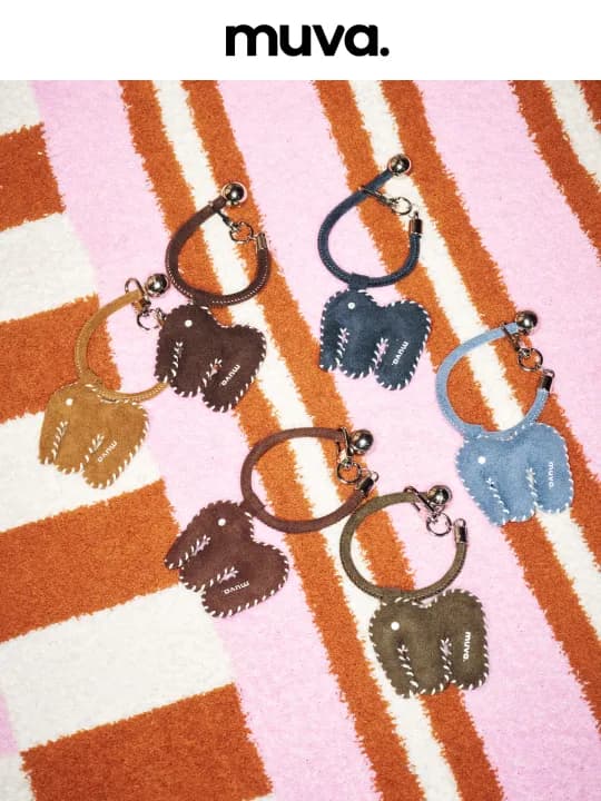 Funny Colorful Furry Bag Charm