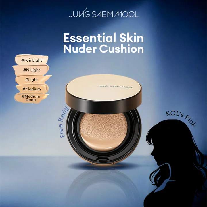 [KOL PICK] JUNGSAEMMOOL Essential Skin Nuder Cushion FREE Refill