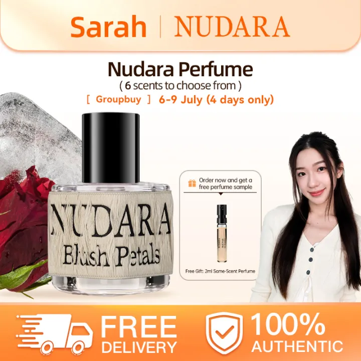 [Sarah's PICK]NUDARA Perfume Orchetal-Zestifya-Tintash-Green Cream-Woodmavel-Blush Petals