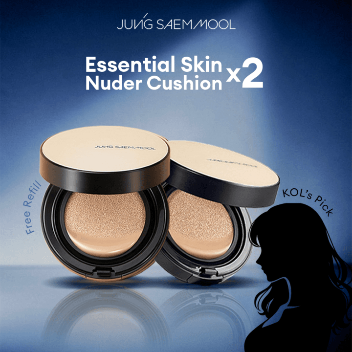 [KOL PICK] JUNGSAEMMOOL Essential Skin Nuder Cushion x2
